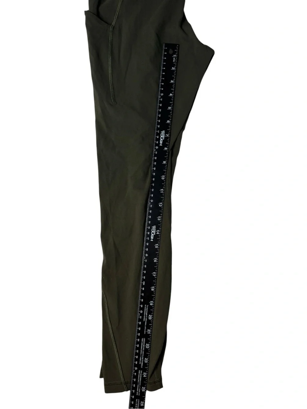 Lululemon Fast & Free High Rise Leggings Olive Green Size 6